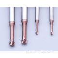 Solid Carbide Coated Thread End Mill Frees Cutter